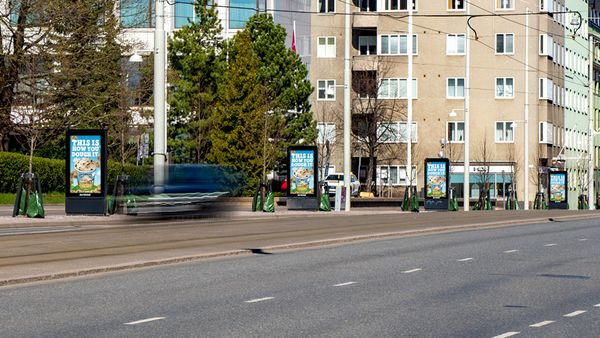 Töölö Mannerheimintie Hesperia Northbound